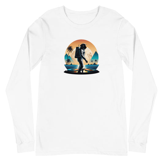 Astronaut Vinyl 01 Long Sleeve Tee