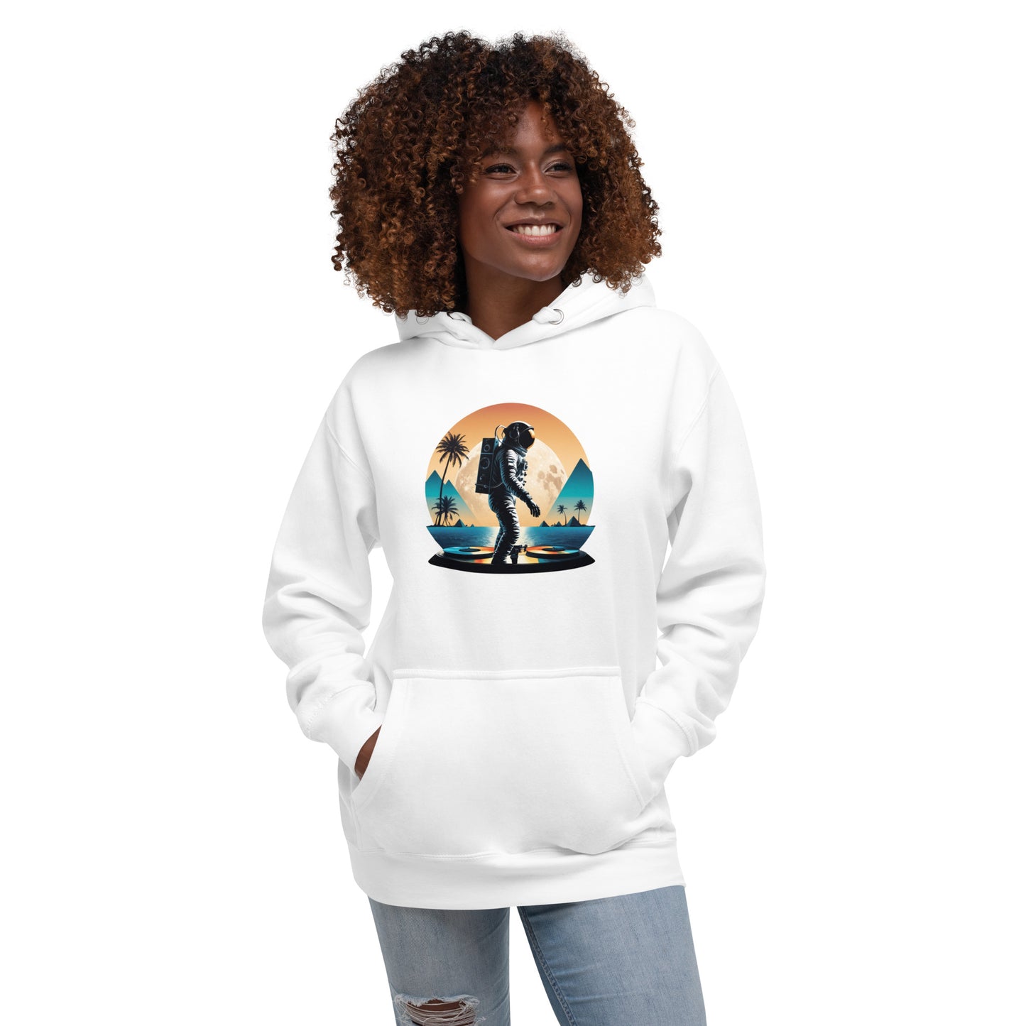 Astronaut Vinyl 01 Hoodie